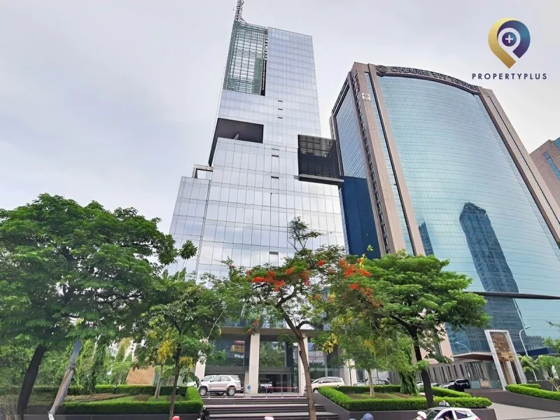 Tòa nhà Cục Tần Số Vô Tuyến Điện nhìn từ phía trước